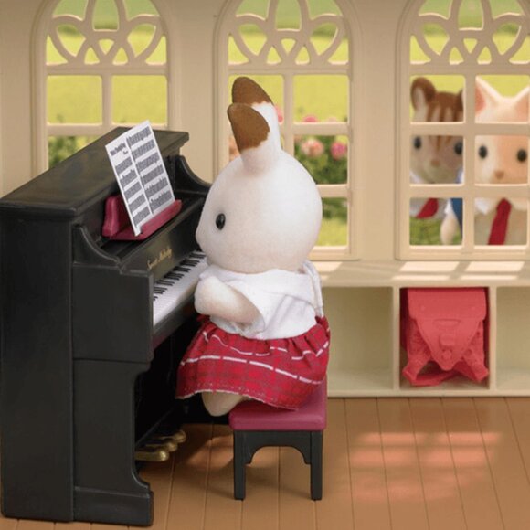 Calico Critters School Music Set New in Box w/1 Calico Critter - Picture 8 of 16